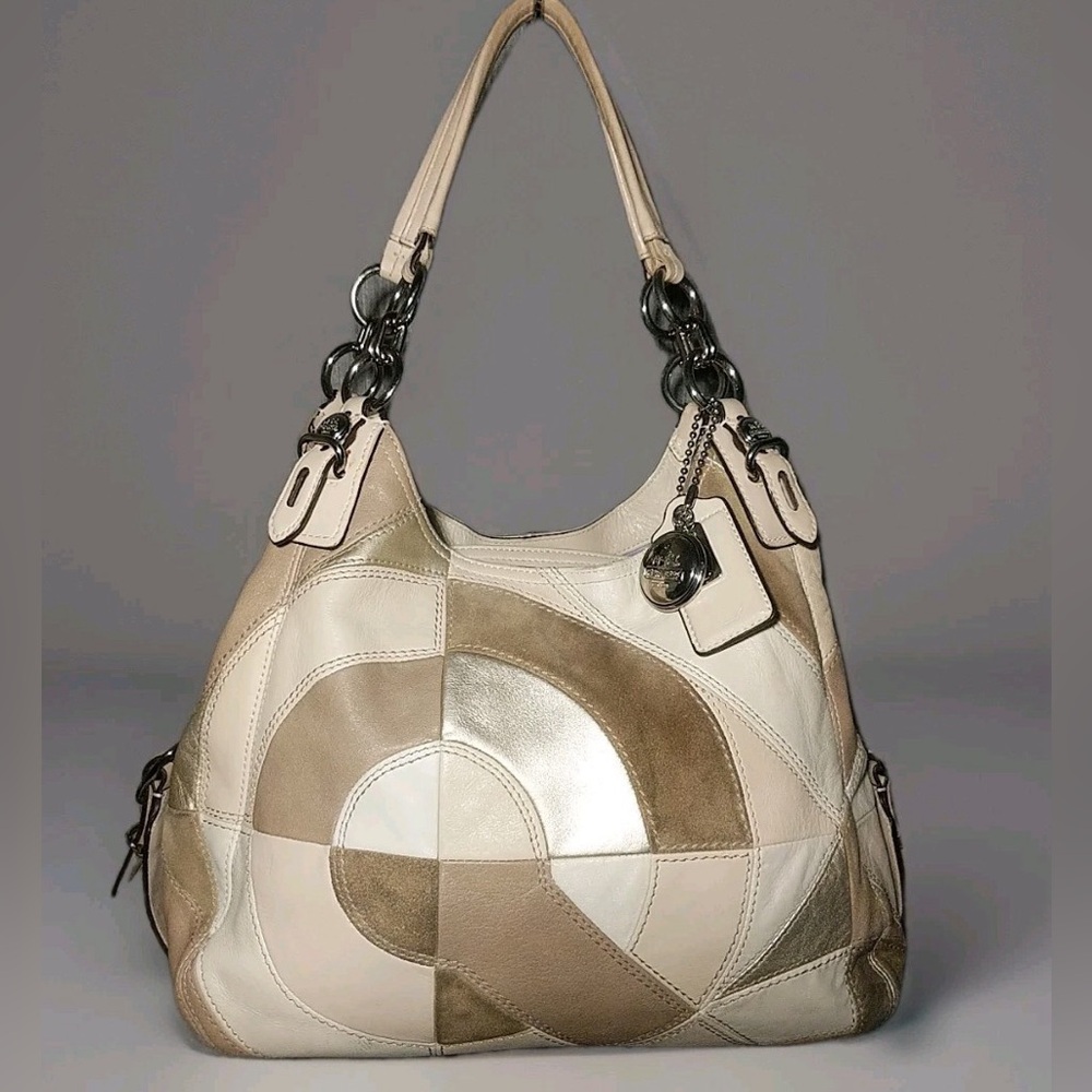 Coach MIA MAGGIE SIGNATURE SHOULDER/HOBO BAG VINTAGE Y2K